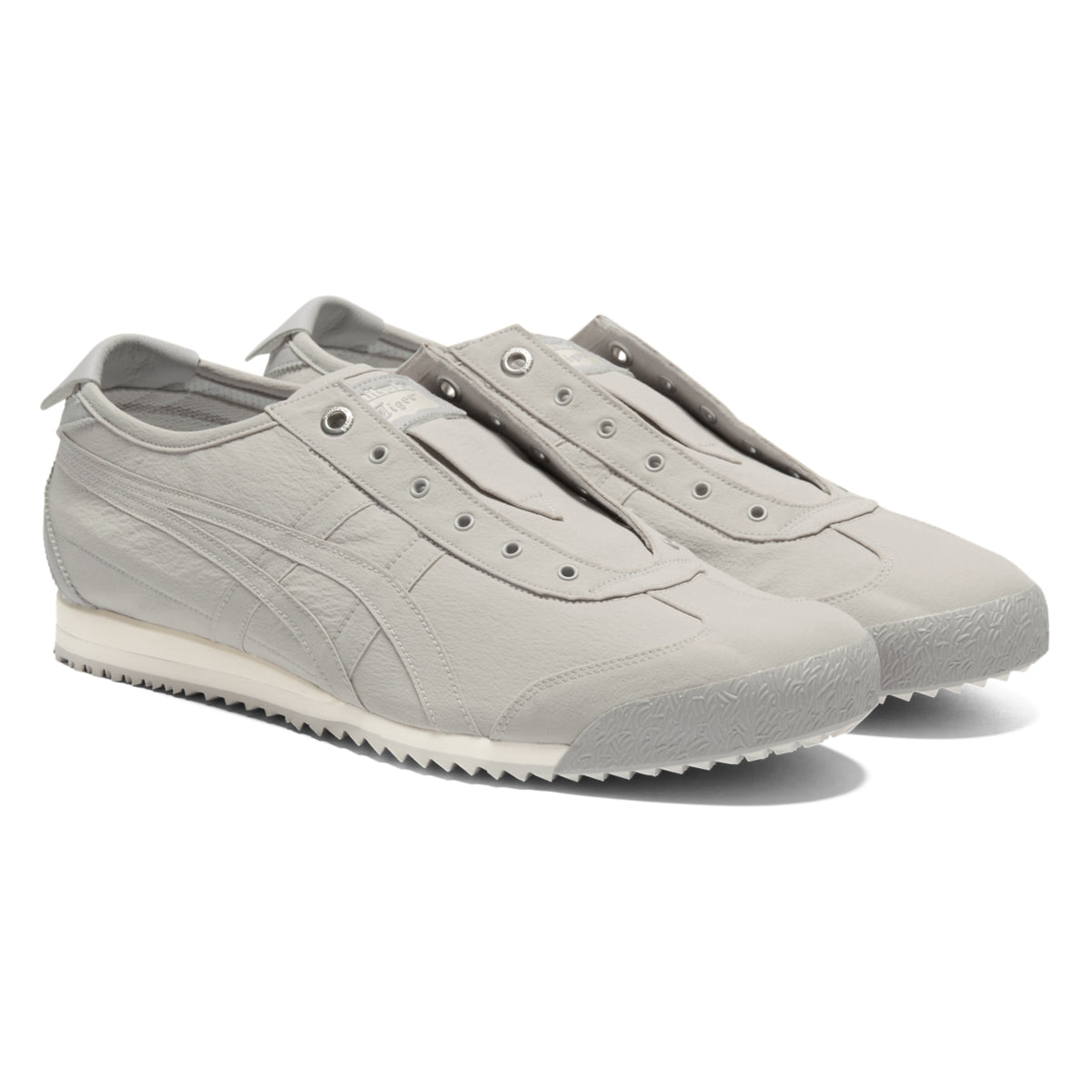 Onitsuka Tiger Mexico 66 SD Slip-On Oyster Grey — Unisex Deluxe Slip-On Sneakers