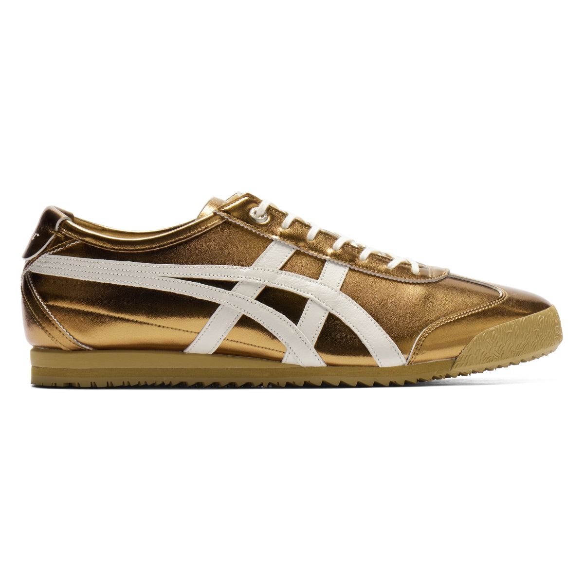 Onitsuka Tiger Mexico 66 SD Desert Camp/Cream — Unisex Deluxe Leather Sneakers