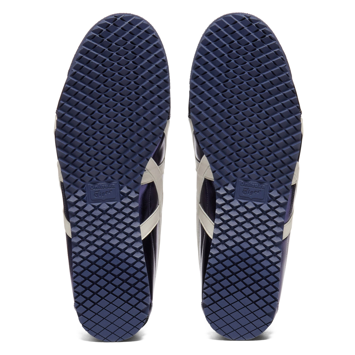 Onitsuka Tiger Mexico 66 SD Midnight/Cream — Unisex Deluxe Leather Sneakers