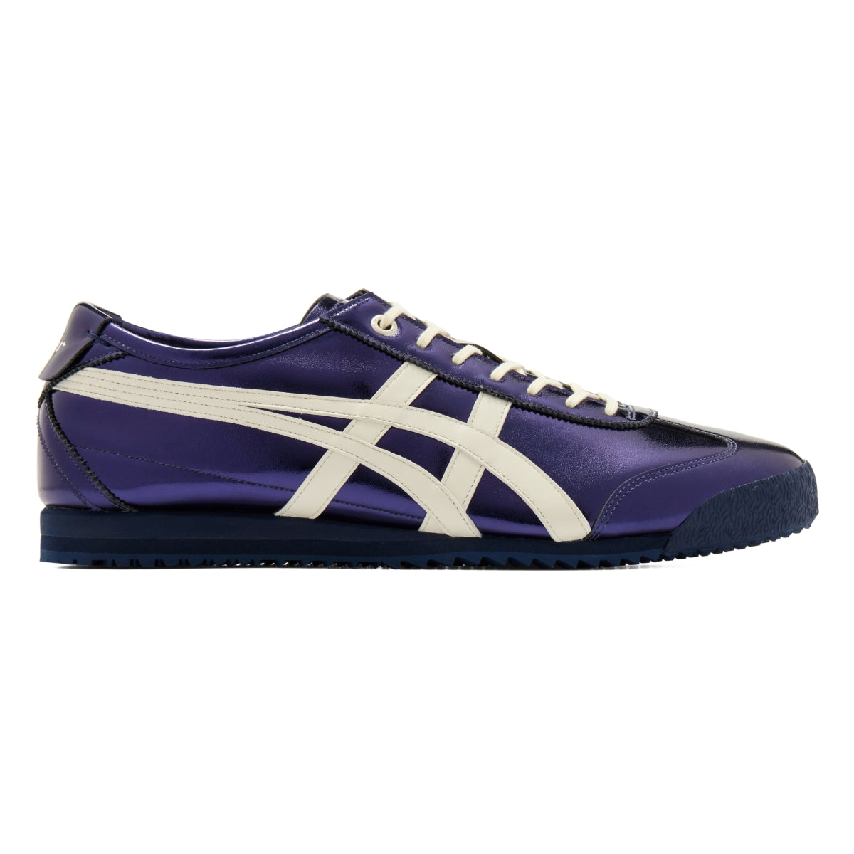 Onitsuka Tiger Mexico 66 SD Midnight/Cream — Unisex Deluxe Leather Sneakers