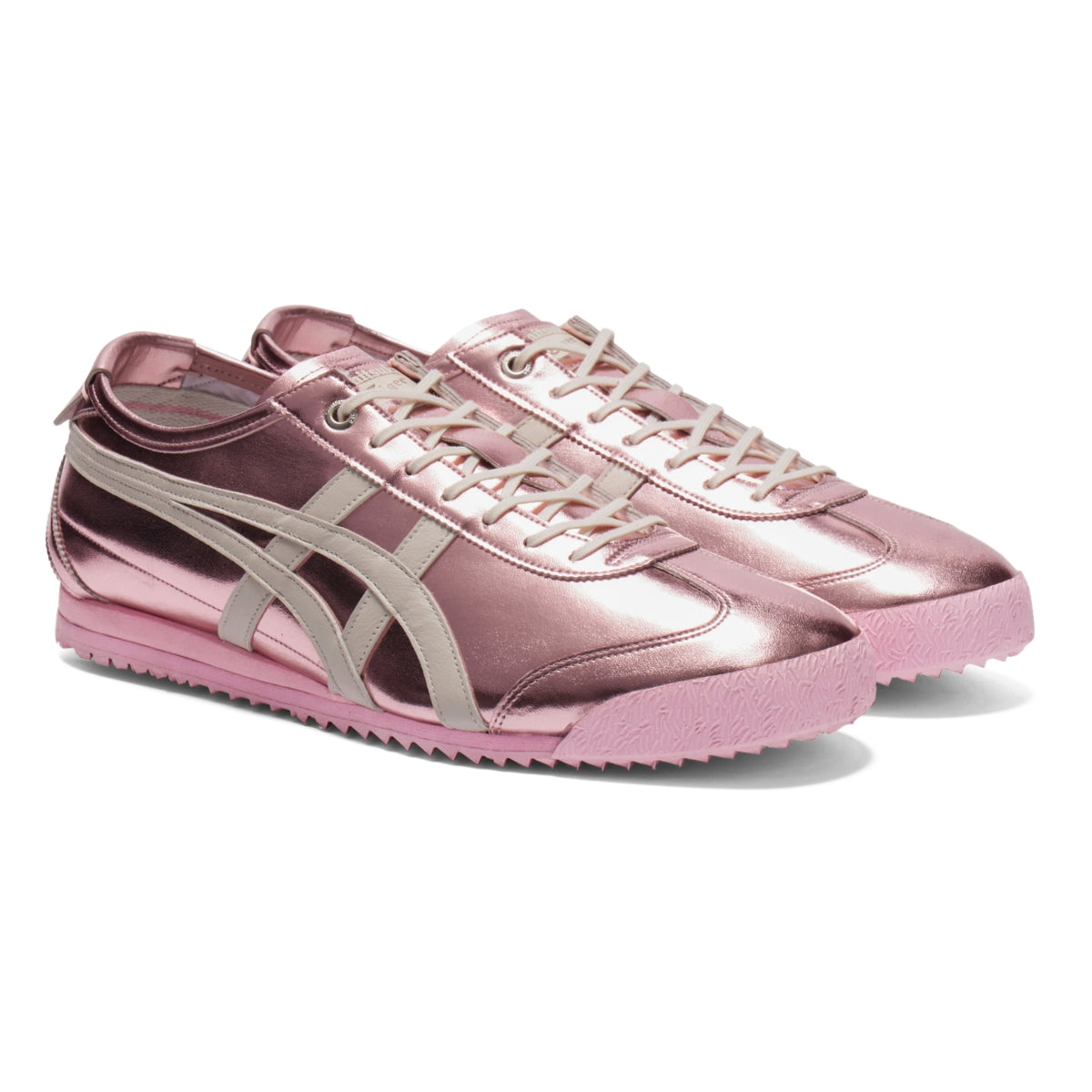 Onitsuka Tiger Mexico 66 SD Crystal Pink/Cream — Unisex Deluxe Leather Sneakers