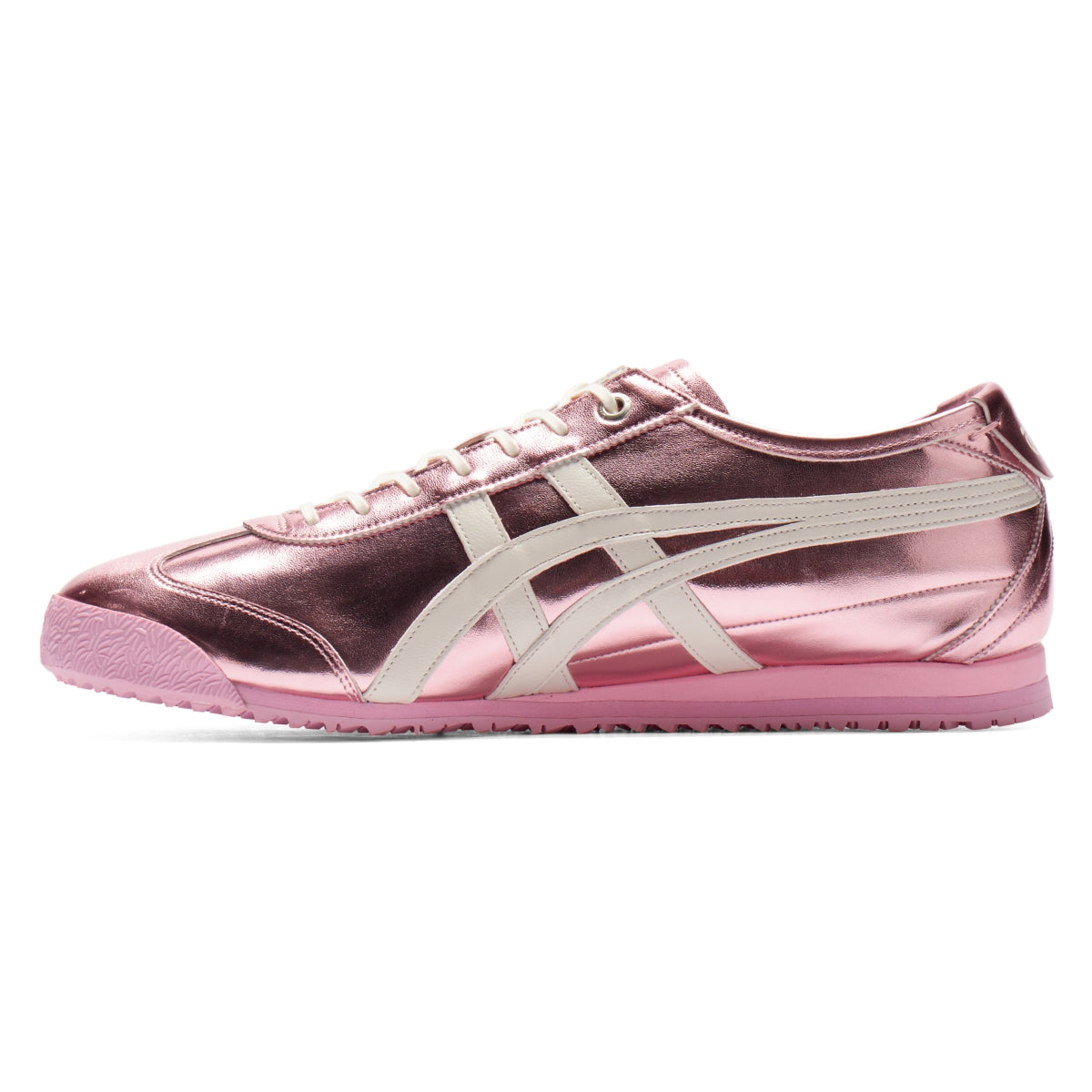 Onitsuka Tiger Mexico 66 SD Crystal Pink/Cream — Unisex Deluxe Leather Sneakers