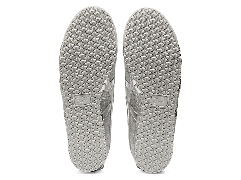 Onitsuka Tiger Mexico 66 Glitter Pack — Pure Silver / Black Gunmetal Unisex Sneakers