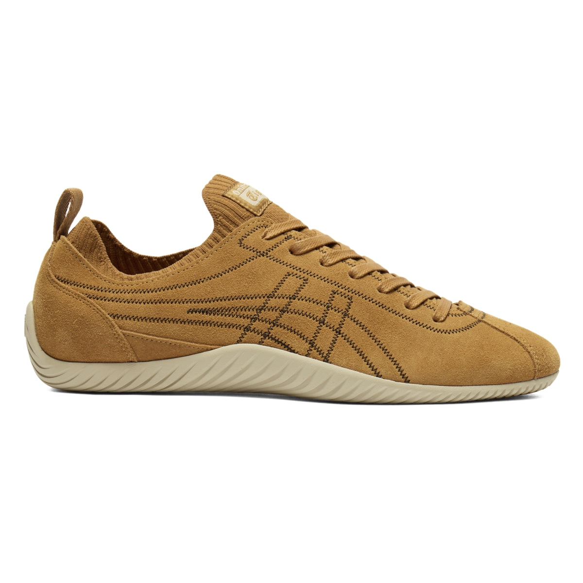 Onitsuka Tiger SCLAW Tan Presidio/Black Coffee — Unisex Sport Sandals