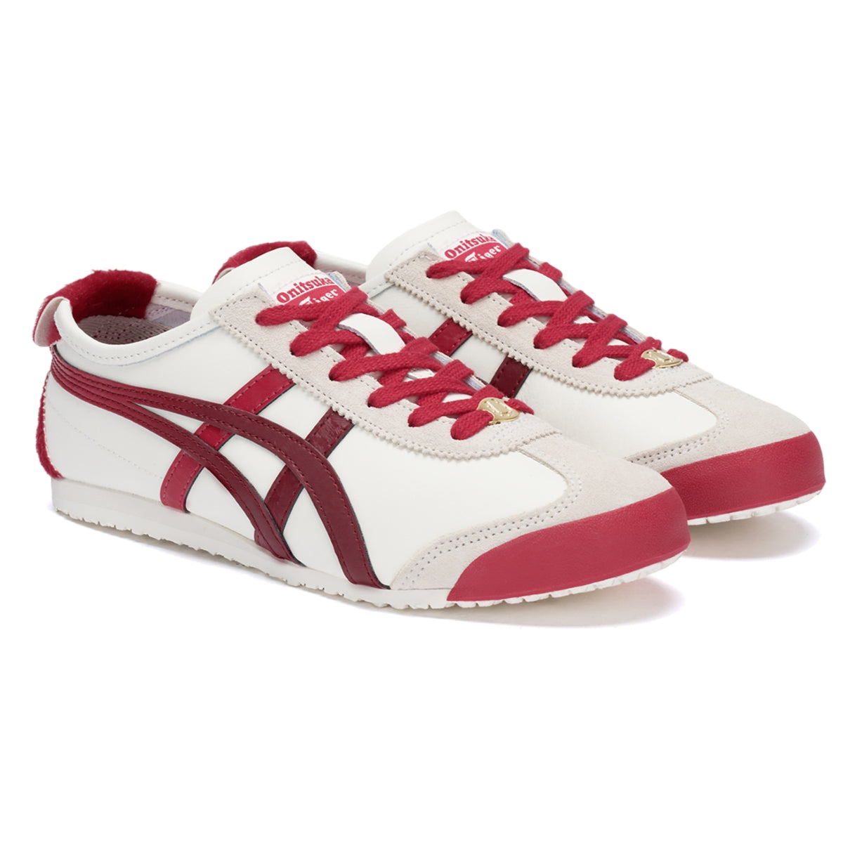 Onitsuka Tiger Mexico 66 Cream/Samba — Unisex Leather Sneakers