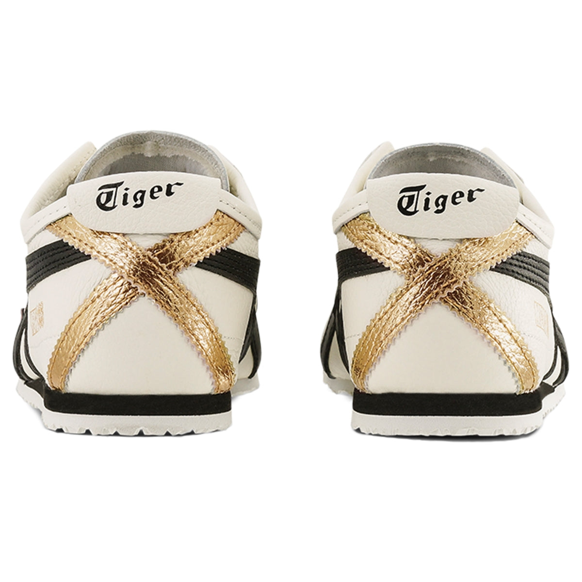 Onitsuka Tiger Mexico 66 Cream/Black — Unisex Leather Sneakers