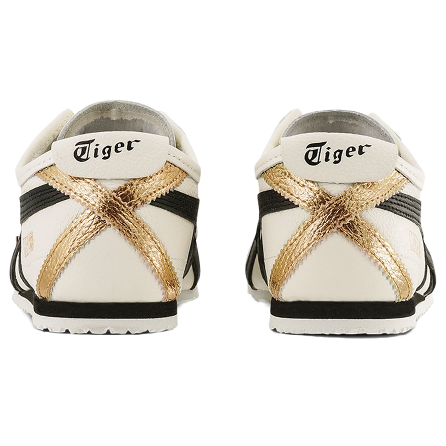 Onitsuka Tiger Mexico 66 Cream/Black — Unisex Leather Sneakers