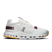 On Cloudnova 2 Men's Ivory Maroon 3ME30214758 side