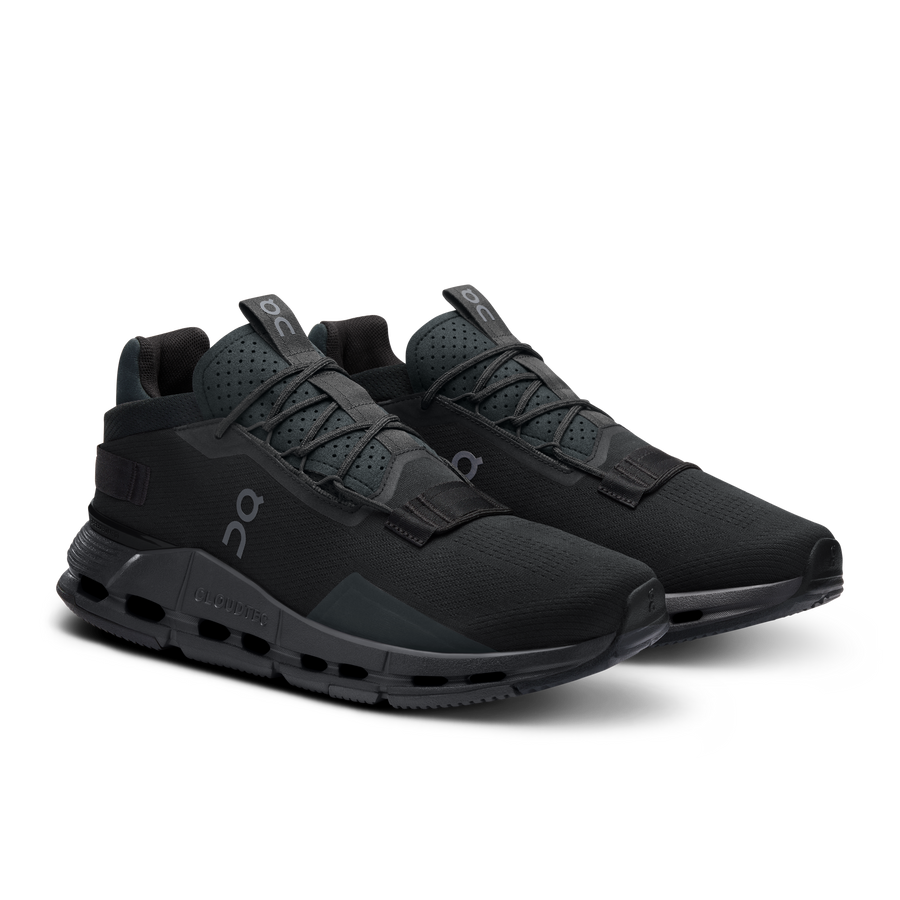 On Cloudnova 2 Men's All Black — Lifestyle Sneakers