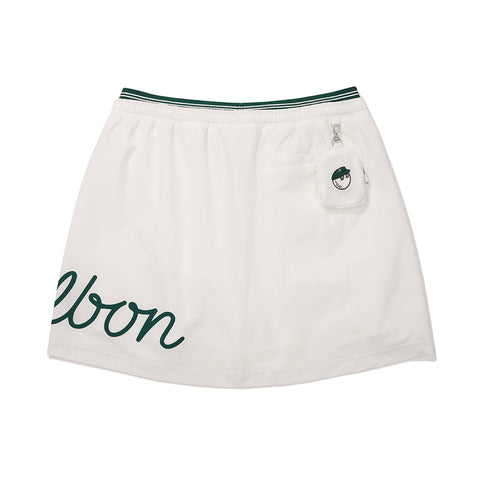 Malbon Performance Skirt OFF WHITE