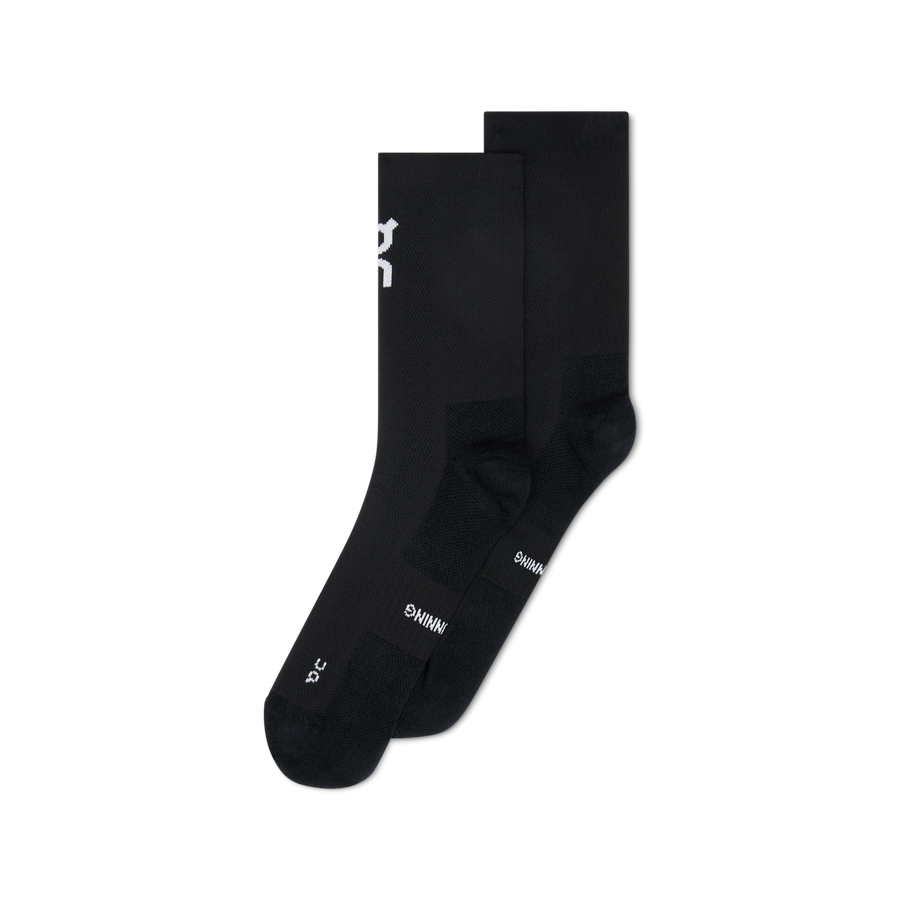 On Core Run Sock High 2-Pack Black