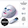 Shark™ CryoGlow™ Red Blue & Infrared iQLED Face Mask & Under Eye Cooling w/ Charging Stand (Lilac Chill)