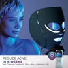 Shark™ CryoGlow™ Red Blue & Infrared iQLED Face Mask & Under Eye Cooling w/ Charging Stand (Lilac Chill)