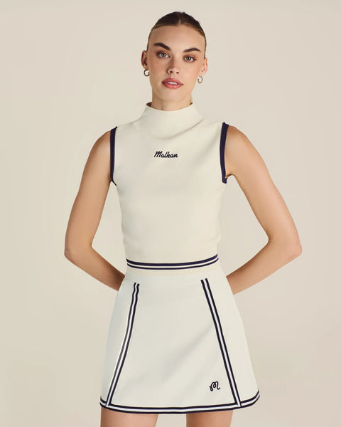 Malbon Kara Mock Neck Vest