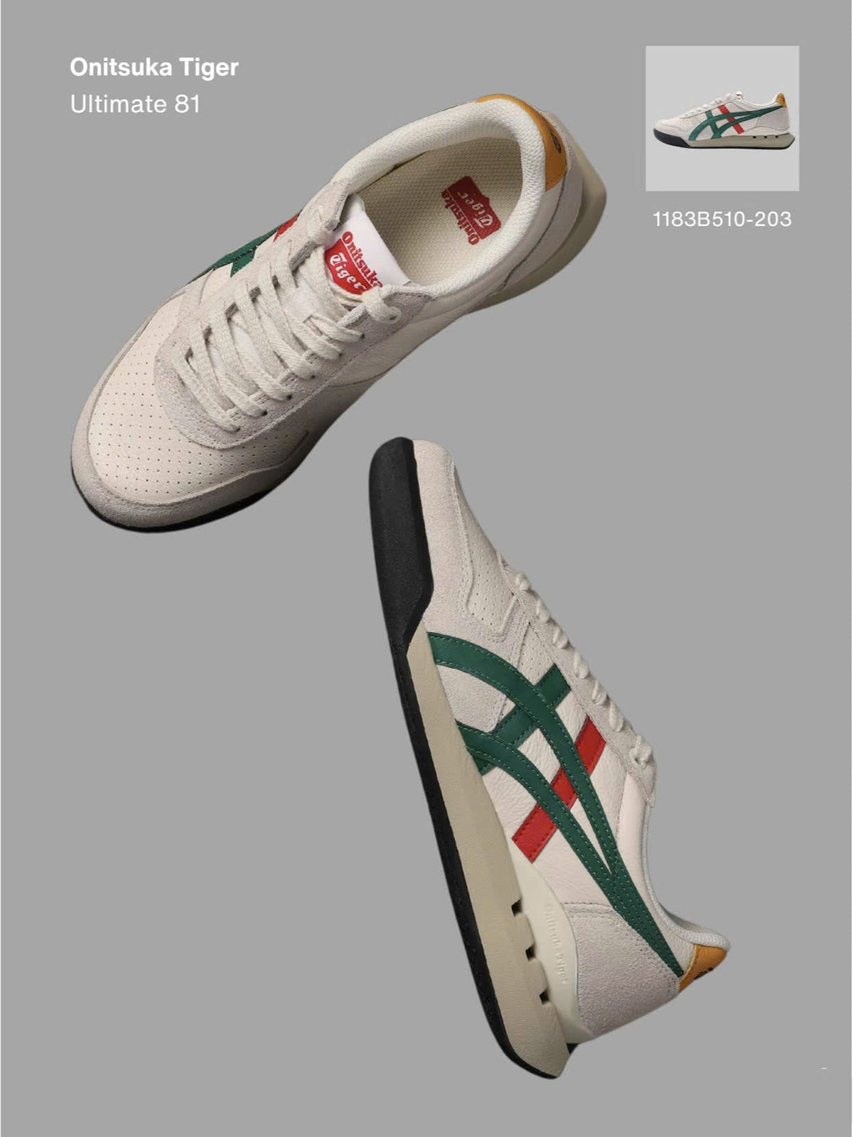 Onitsuka Tiger Ultimate 81 EX Cream/Green